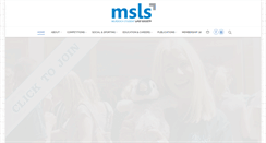Desktop Screenshot of msls.asn.au