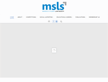 Tablet Screenshot of msls.asn.au